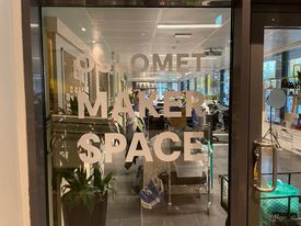 Bilde av inngang til Makerspace